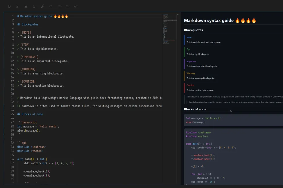 A Fast, Collaborative Editor