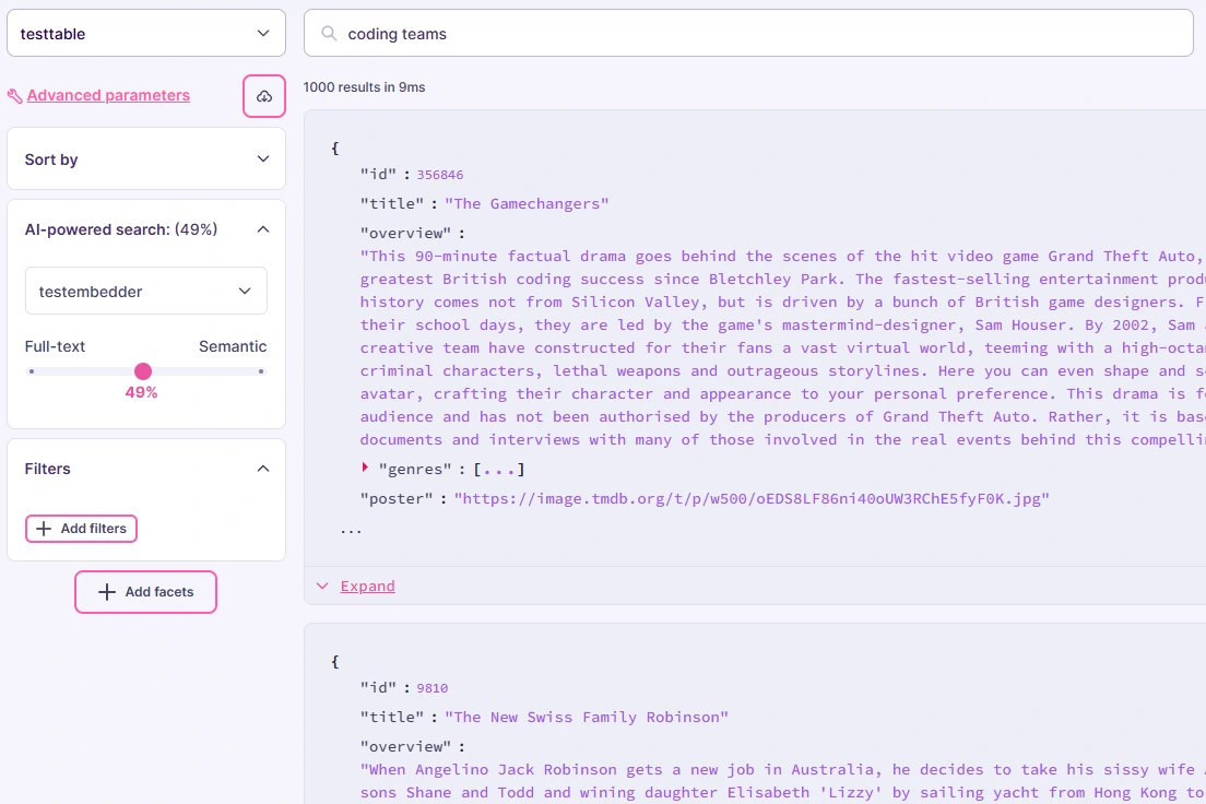 Intelligent Hybrid Search
